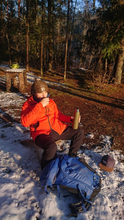Load image into Gallery viewer, Goose Down Beanie – Ultralight, Warm, and Packable Winter Hat for Hiking, Skiing, and Outdoor Adventures