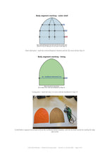 Load image into Gallery viewer, GOG Down Beanie PDF Sewing Pattern - Quilted Goose Down Hat with Adjustable Drawcord Headband, One Size Digital Download