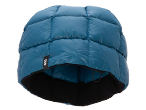 Goose Down Beanie, Blue